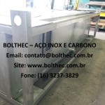 tanque em aço inoxidável