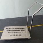 carrinho inoxidavel 304