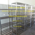 estante em aço inox