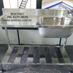 bancada em aço inox