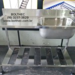 bacana inox personalizada com cuba